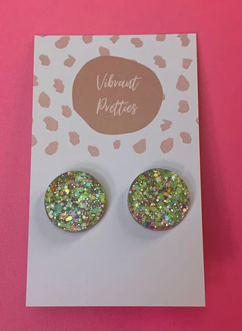 Round Statement Stud