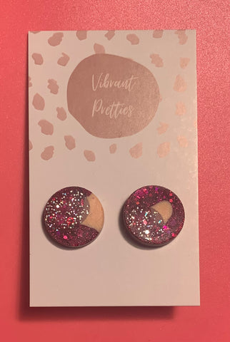 Round Statement Stud