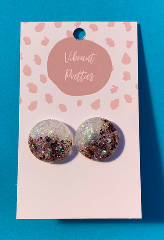 Round Statement Stud