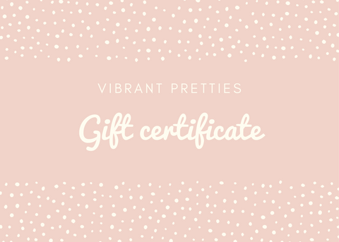 Gift Certificate